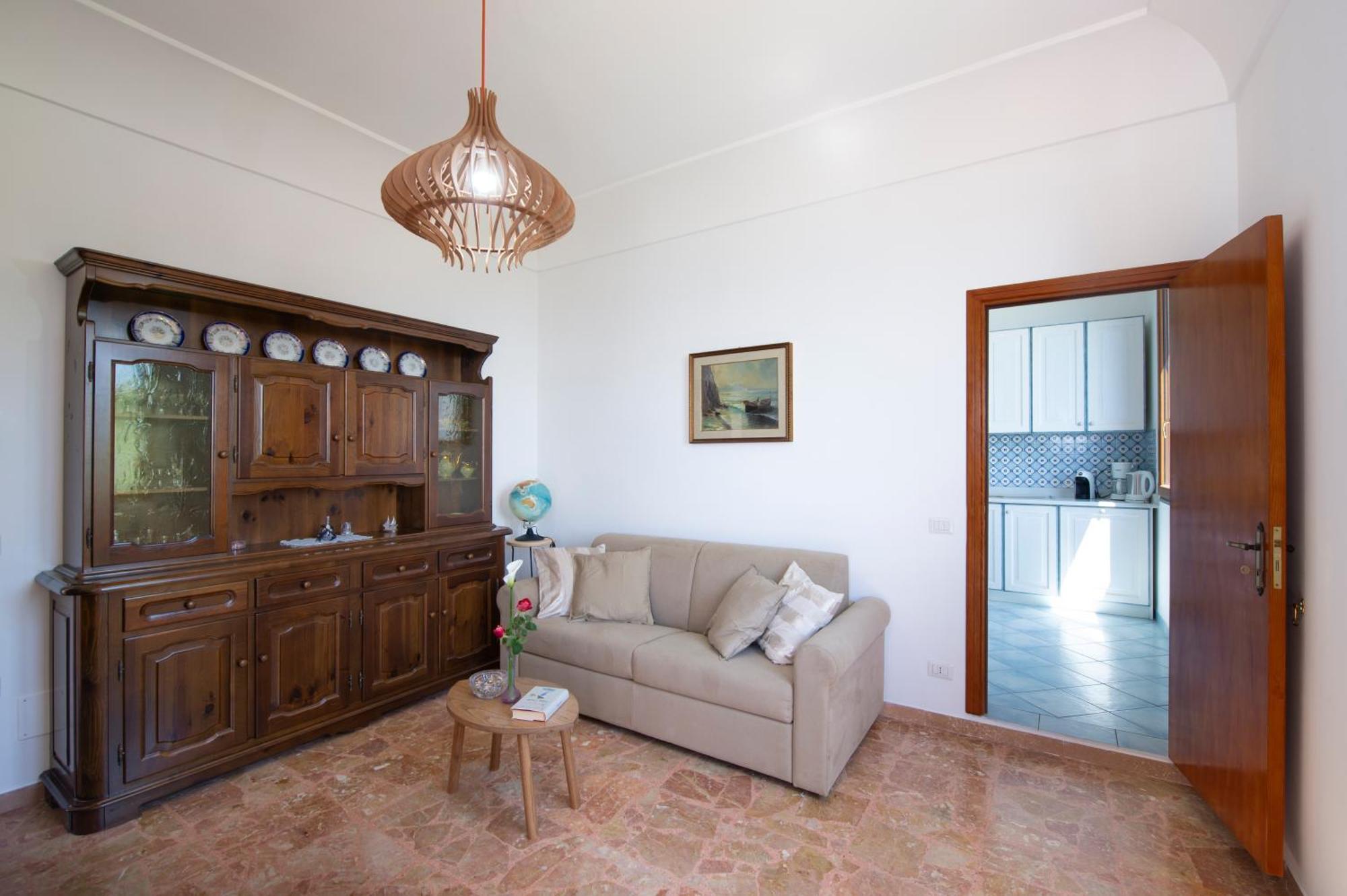 Apartament Casa Olga, Un Affaccio Sul Mare !! Praiano Zewnętrze zdjęcie