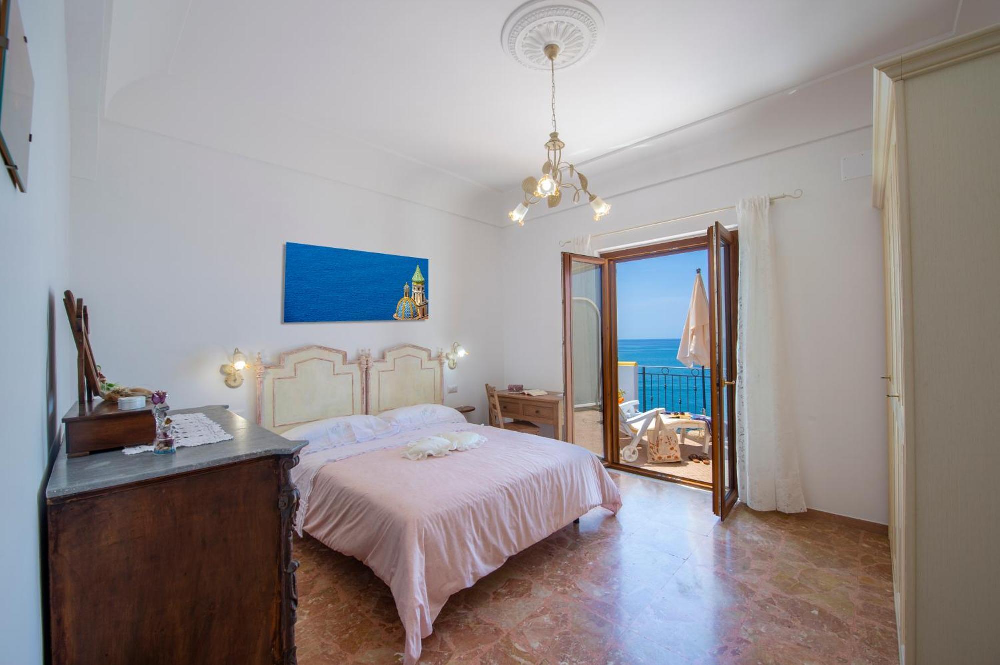 Apartament Casa Olga, Un Affaccio Sul Mare !! Praiano Zewnętrze zdjęcie